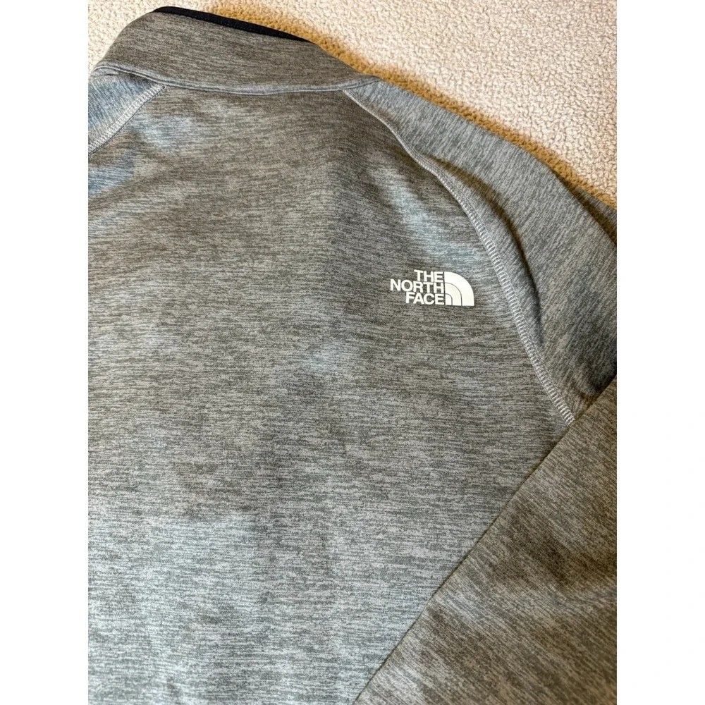 The North Face Canyonland 2 Fleece Men Small 1/2 Zip Gray Sweater Jacket Outdoor